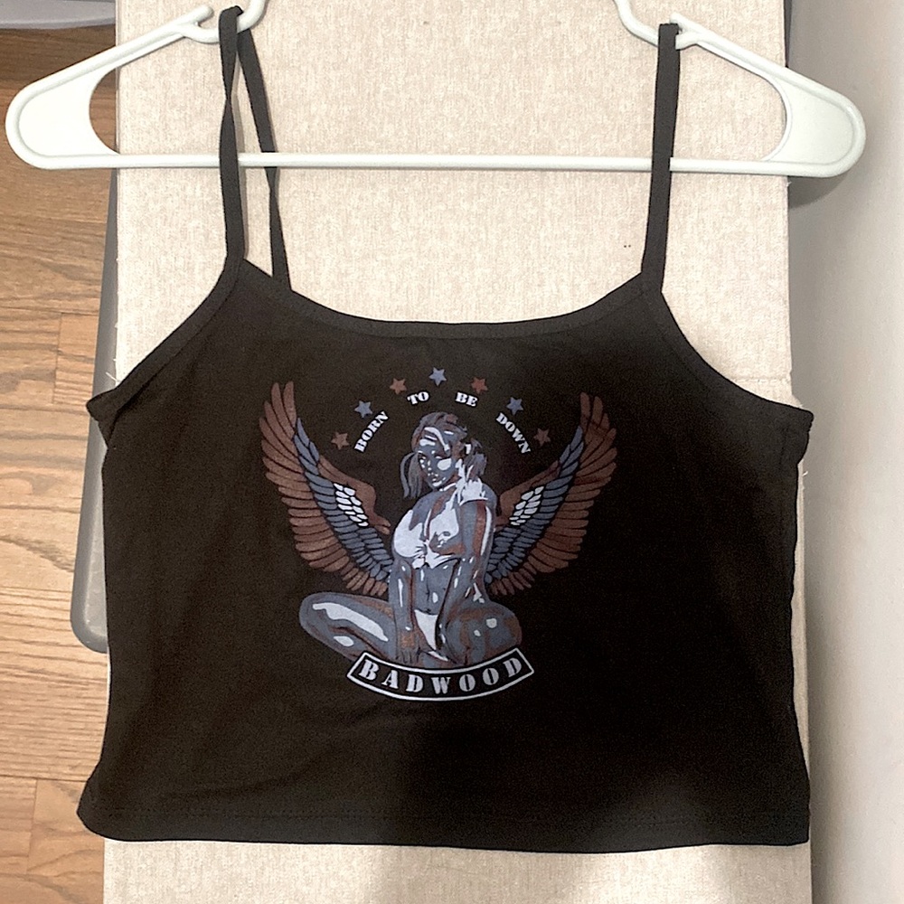 Badwood born to be down crop tank
